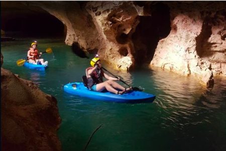 Ciudad de Belice: Excursión de 5 horas en kayak por cuevas